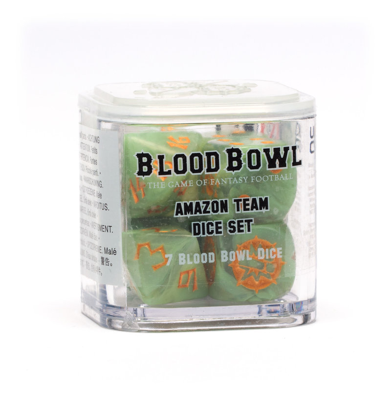 Blood Bowl BloodBowl - Amazon Team Dice Set