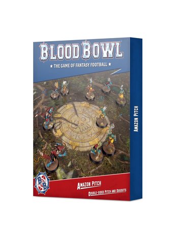 Blood Bowl BloodBowl - Amazon Team Pitch & Dugouts
