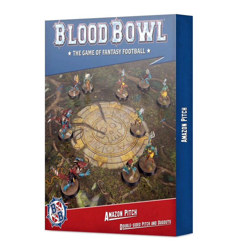 Blood Bowl BloodBowl - Amazon Team Pitch & Dugouts