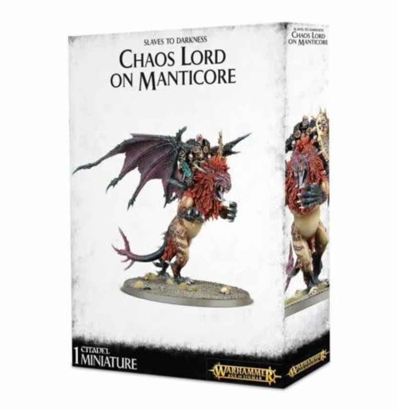 Slave to Darkness - Chaos Lord on Manticore