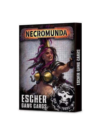 Necromunda Necromunda - Escher Gang Tactics Cards (ENG)