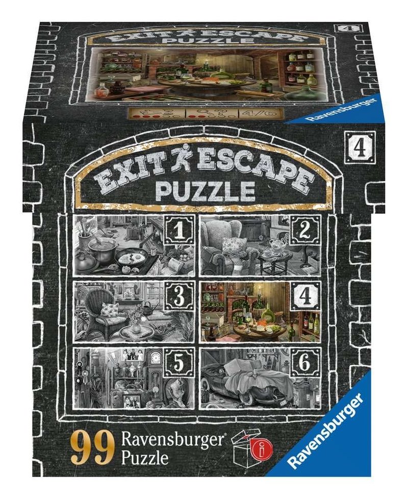 Ravensburger Exit/Escape Puzzle Boite #4 - Le cellier