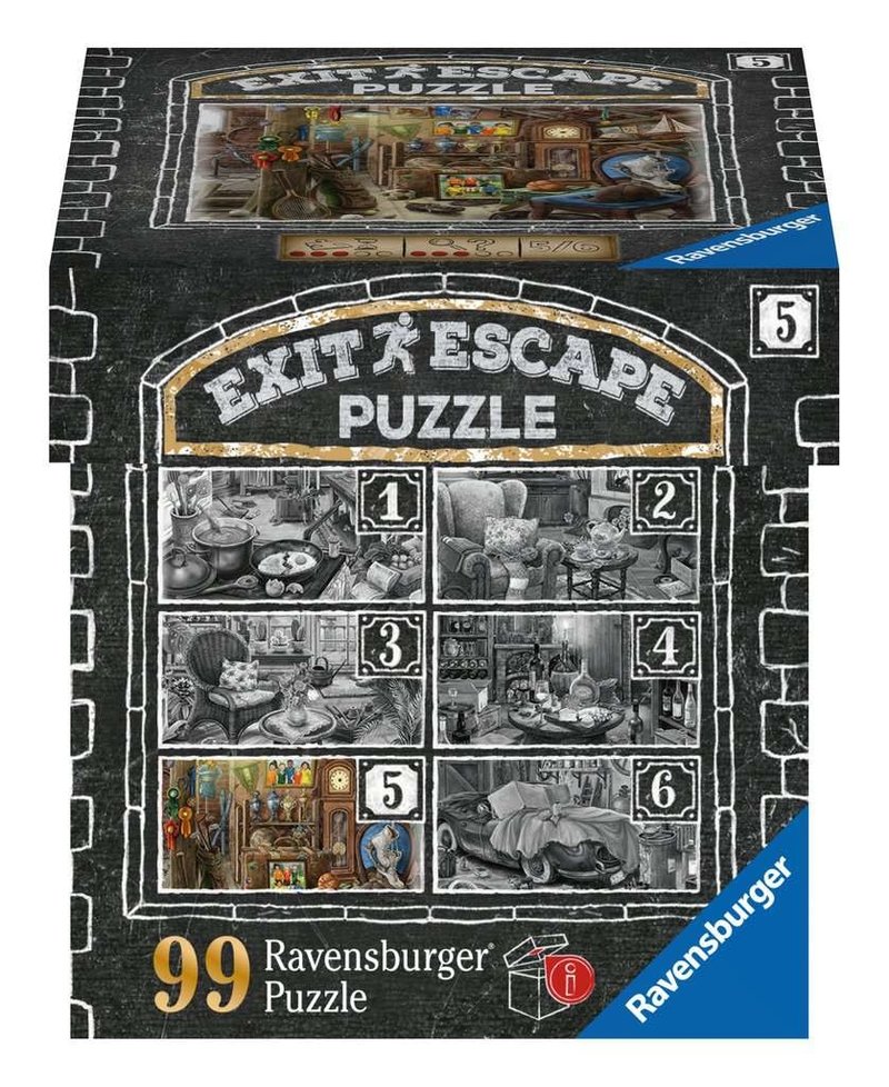 Ravensburger Exit/Escape Puzzle Boite #5 - Le Grenier