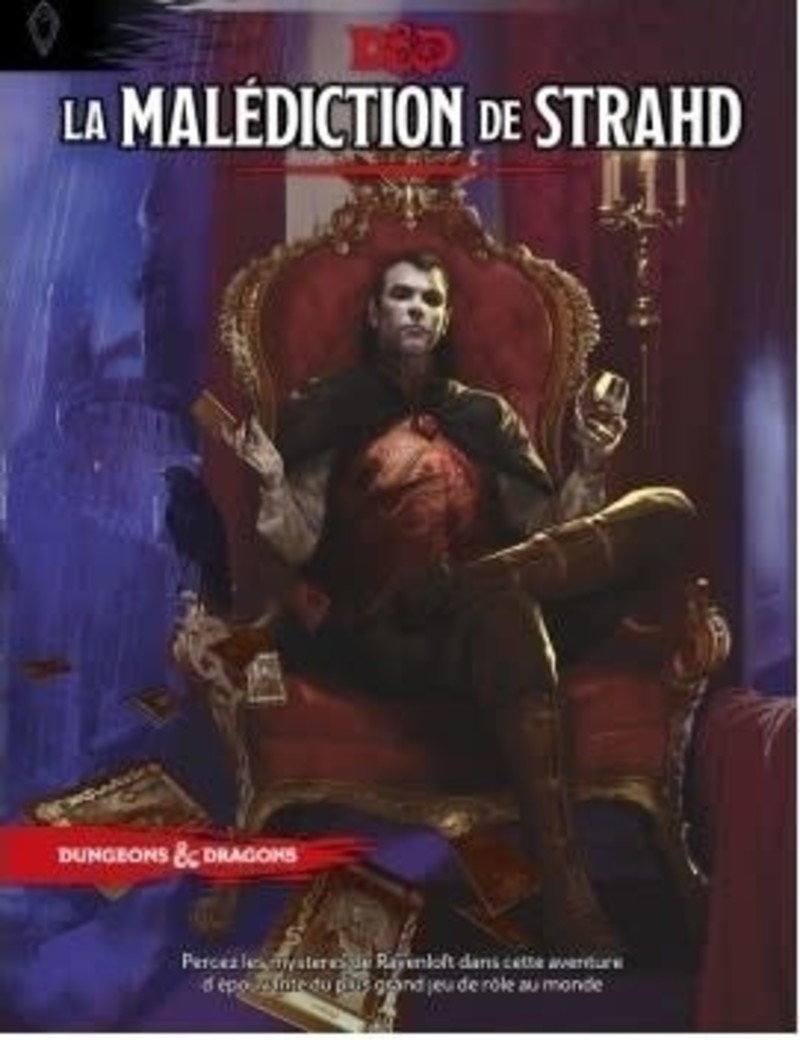 Wizard Of The Coast D&D La Malédiction de Strahd (FR)