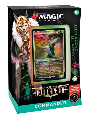 Magic The Gathering MTG Streets of New Capenna Commander Deck - Cabaretti Cacophony (ENG)