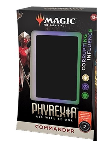 Magic The Gathering MTG Phyrexia: All Will Be One Commander Deck - Corrupting Influence (ENG)