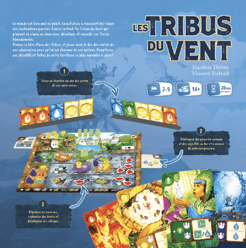 La Boîte de jeu Les Tribus du Vent (FR)