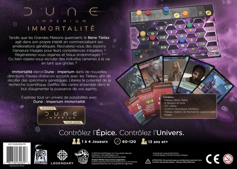Lucky Duck  Games Dune Imperium - Immortalité (FR)