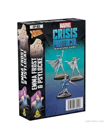 Atomic Mass Game Marvel Crisis Protocol - Emma Frost & Psylock Character Pack