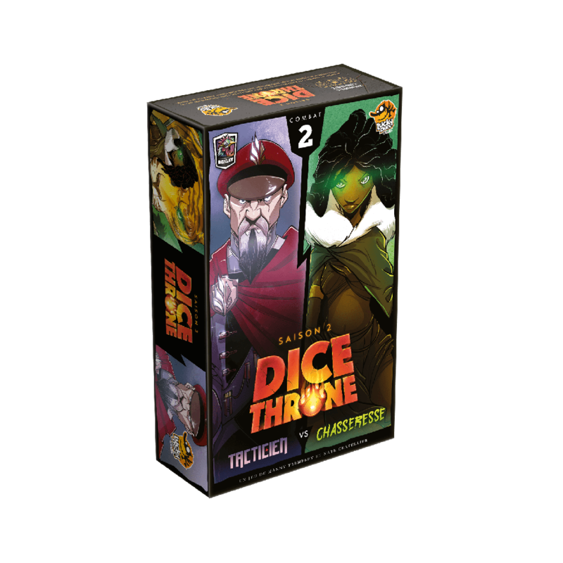 Lucky Duck  Games Dice Throne Saison 2 Tacticien VS Chasseresse