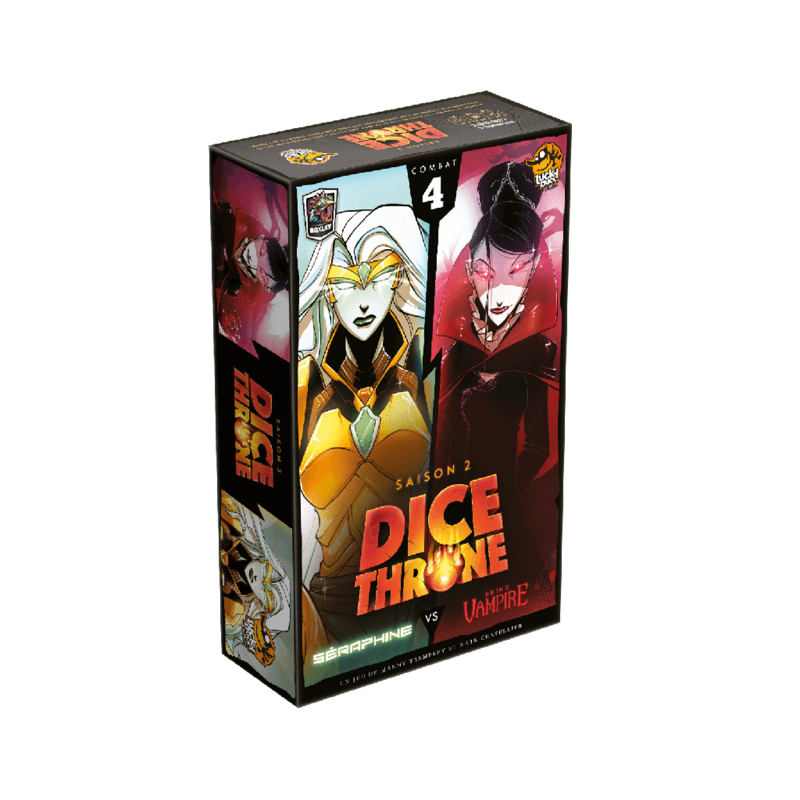Lucky Duck  Games Dice Throne Saison 2 Séraphine VS Reine Vampire (FR)