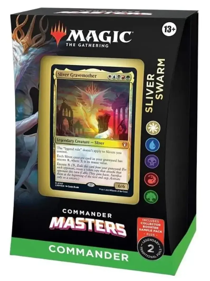 Magic The Gathering MTG Commander Masters - Silver Swarm