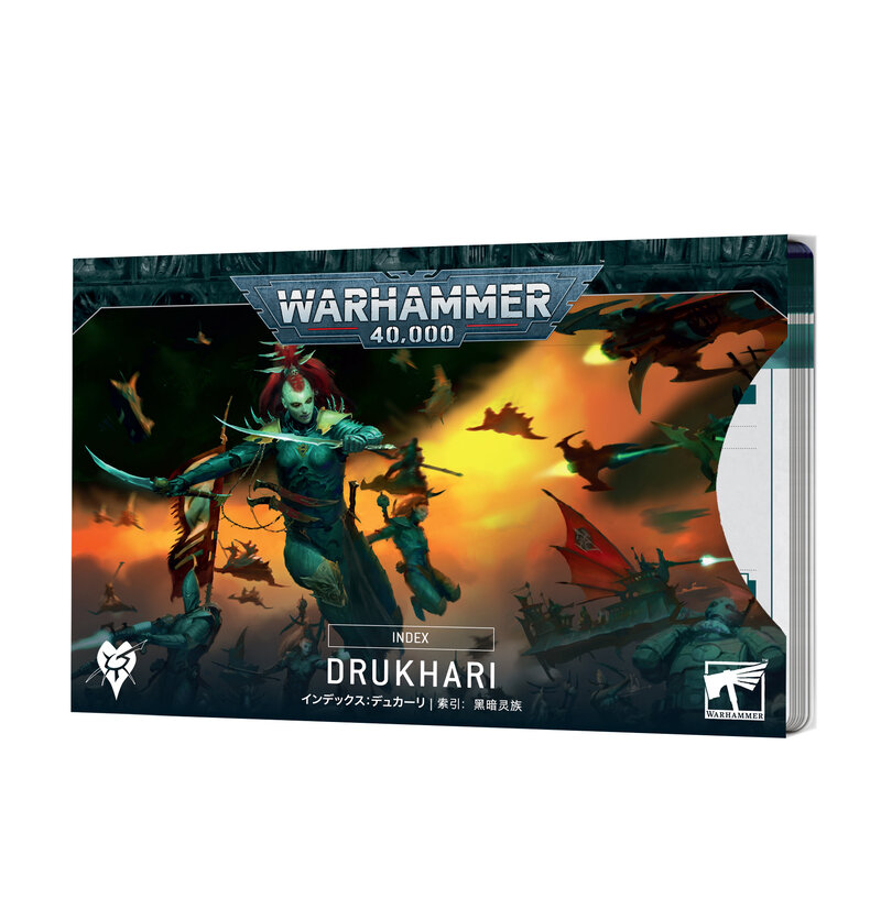 Warhammer 40K Index Cards - Drukhari (ENG)