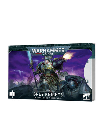 Warhammer 40K Index Cards - Grey Knights (ENG)