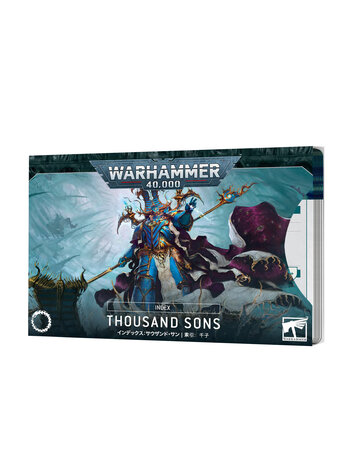 Warhammer 40K Index Cards - Thousand Sons (ENG)