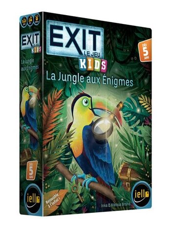 Iello Exit Kids - La Jungle aux Énigmes (FR)