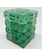 Chessex Set 36 D6 Borealis Luminary Light Green/Gold