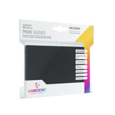 Gamegenic Gamegenic Prime Sleeves 66x91 Noires