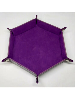 Désirable Games Purple Hexagonal Dice Tray