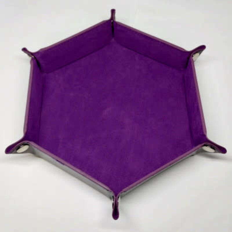 Désirable Games Purple Hexagonal Dice Tray