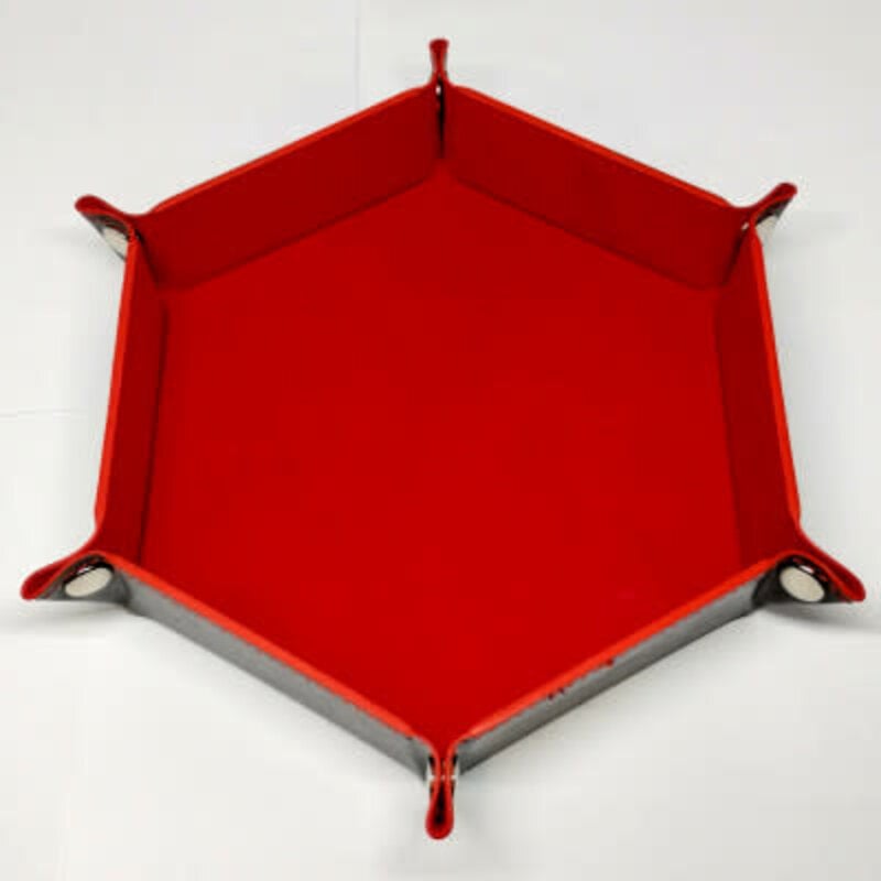 Désirable Games Red Hexagonal Dice Tray