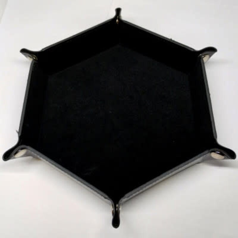 Désirable Games Black Hexagonal Dice Tray