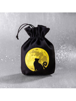 Q Workshop Dice bag - Little Cat and Moon