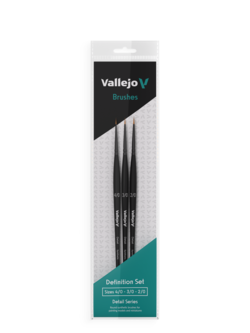 Vallejo Synthetic Brush Definition Set