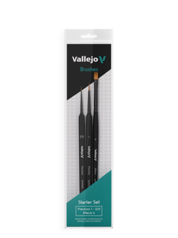 Vallejo Vallejo Brush - Synthetic Starter Set