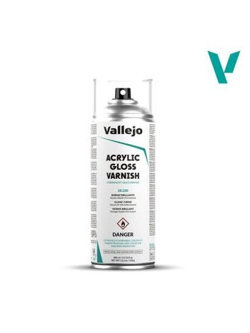 Vallejo Vallejo Hobby Spray - Aerosol Gloss Varnish