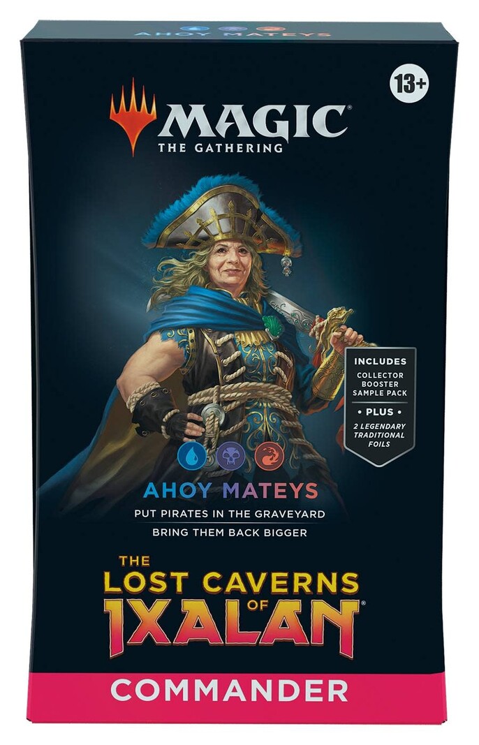Magic The Gathering MTG - The Lost Caverns of Ixalan Commander Deck - Ahoy Mateys