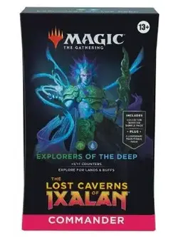 Magic The Gathering MTG - The Lost Caverns of Ixalan Commander Deck - Explorers of the Deep