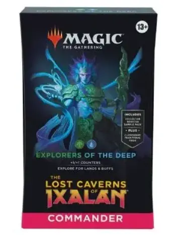 Magic The Gathering MTG - The Lost Caverns of Ixalan Commander Deck - Explorers of the Deep