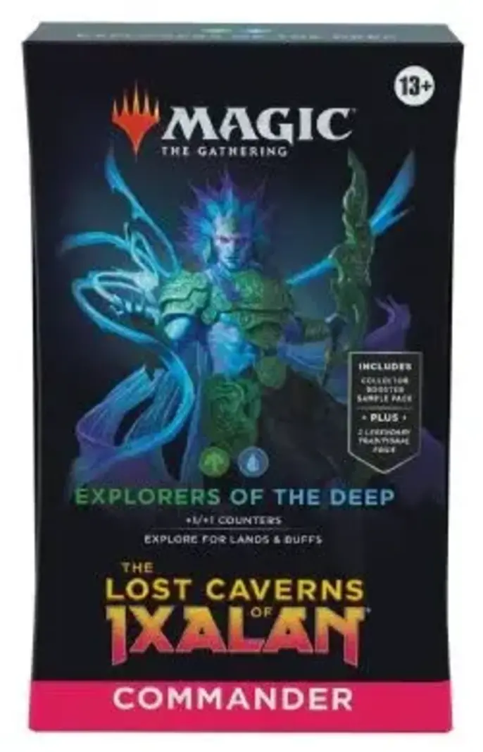 Magic The Gathering MTG - The Lost Caverns of Ixalan Commander Deck - Explorers of the Deep