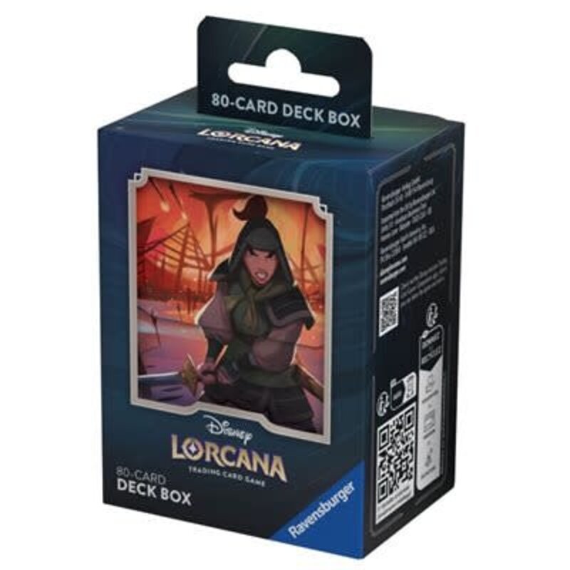 Lorcana Disney Lorcana - Rise of The Floodborn Deck Box Mulan