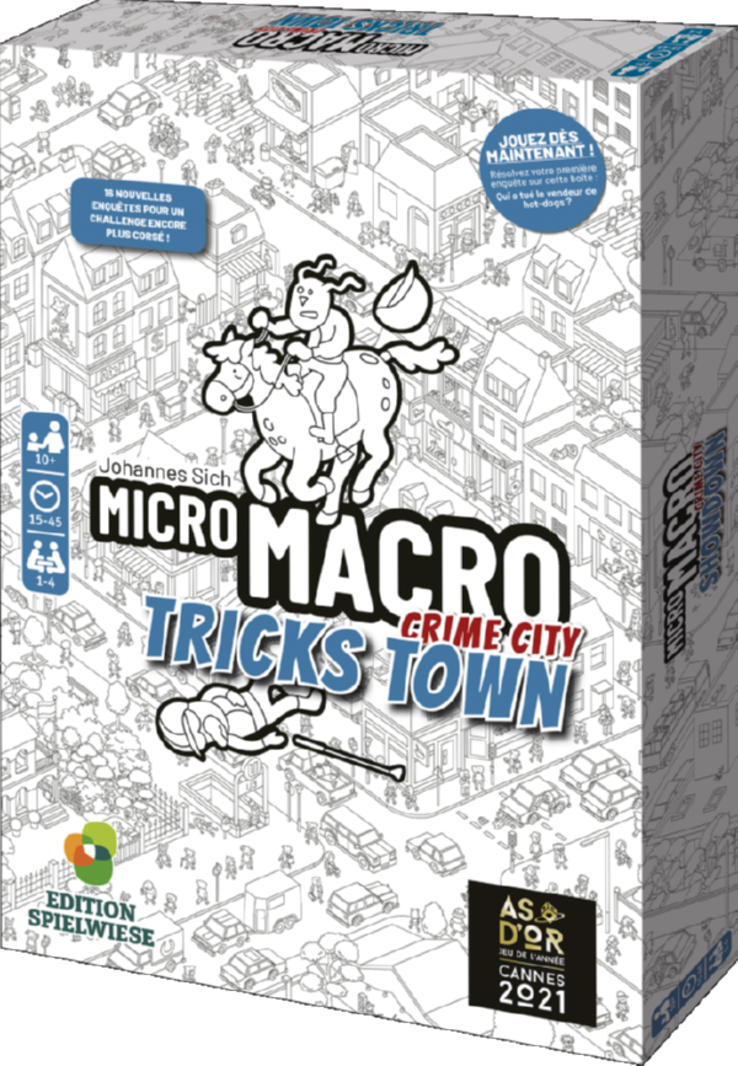 Edition Spielwiese Micro Macro - Tricks Town (FR)