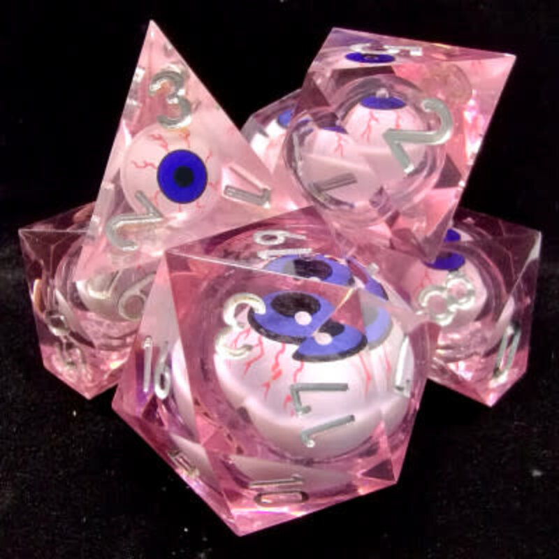 Liquid Core Miroirs de l'Ame - Kit de dés Liquid Core Rose