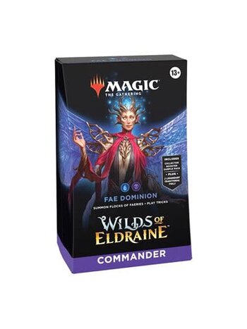 Magic The Gathering Wilds Of Eldraine Commander Deck - Fae Dominion