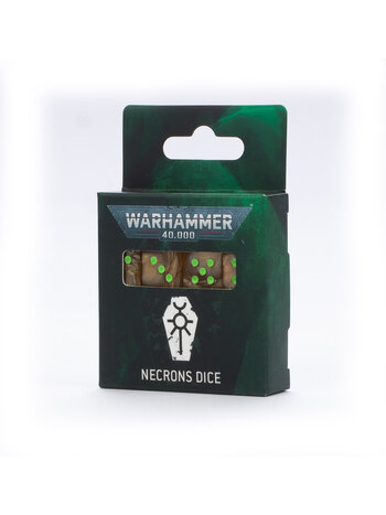 Warhammer 40K Necrons - Dice Set