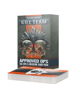 Kill Team Kill Team - Approved OPS TAC OPS & Mission Card Pack (FR)