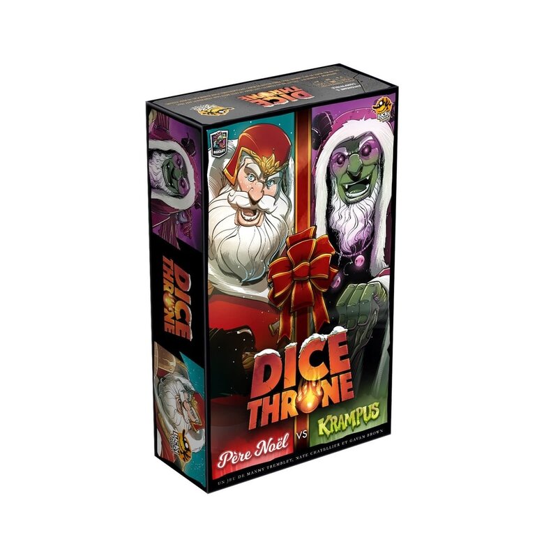 Lucky Duck  Games Dice Throne - Père Noël VS Krampus (FR)