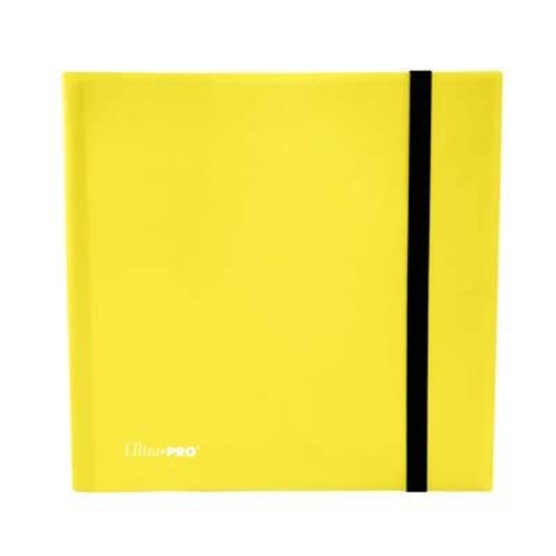 Ultra Pro Binder - Eclipse Pro 12 Pocket Lemon Yellow