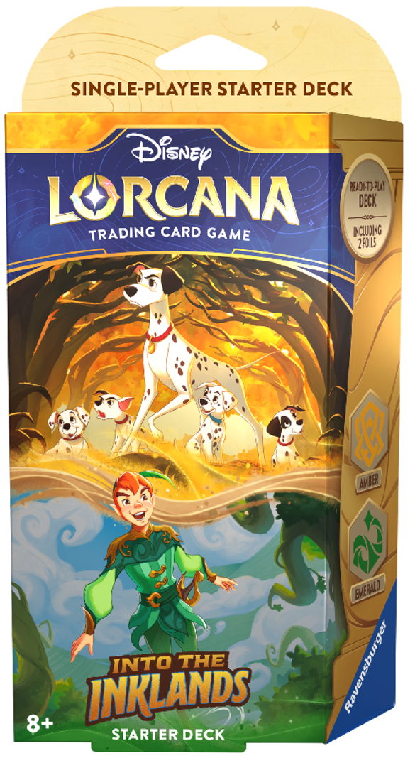 Lorcana Disney Lorcana - Les Terres d'Encre Starter Deck  Pongo / Peter Pan (FR)
