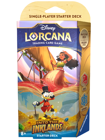 Lorcana Disney Lorcana - Les Terres d'Encre Starter Deck  Moana / Picsou (FR)