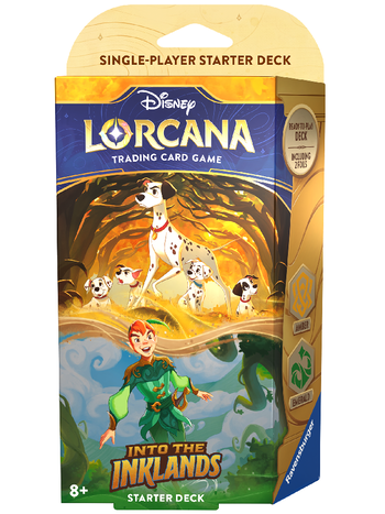 Lorcana Disney Lorcana - Into The Inklands Starter Deck Pongo / Peter Pan (ENG)