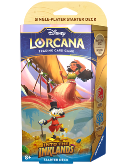Lorcana Disney Lorcana - Into the Inklands Starter Deck Moana / Picsou (ENG)