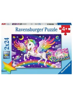 Ravensburger Unicorn & Pegasus 2X24