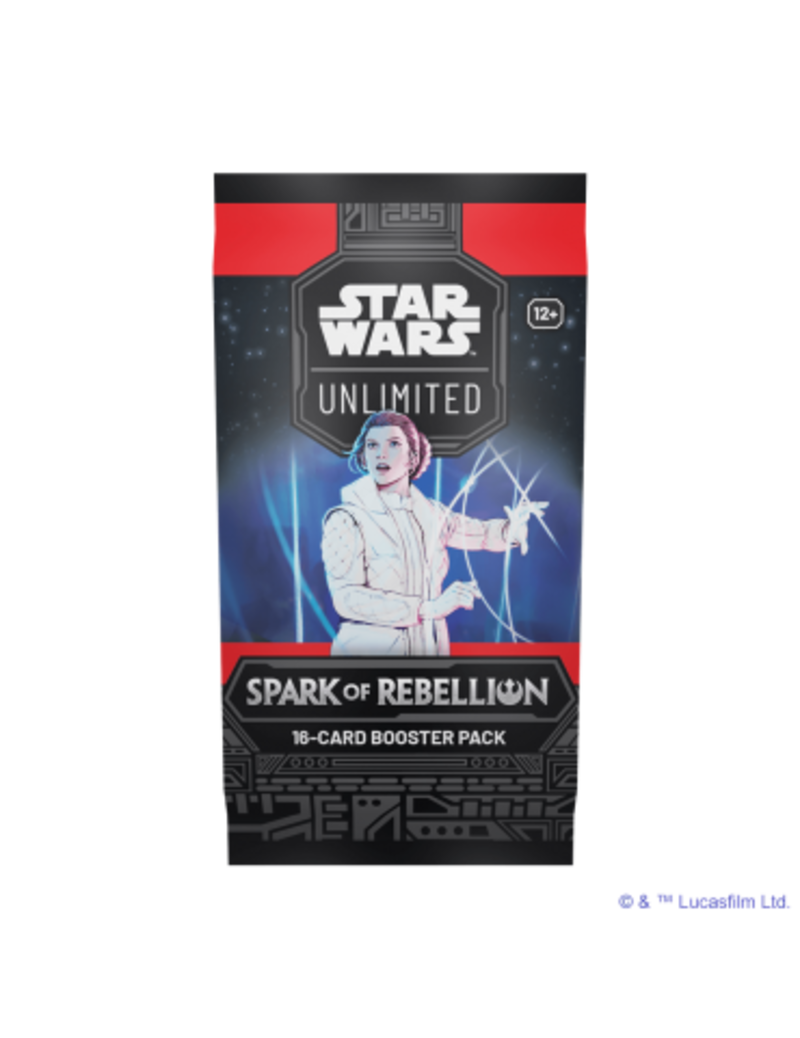 Fantasy Flight Games Star Wars Unlimited  - Spark of Rebellion Draft Booster (ENG)
