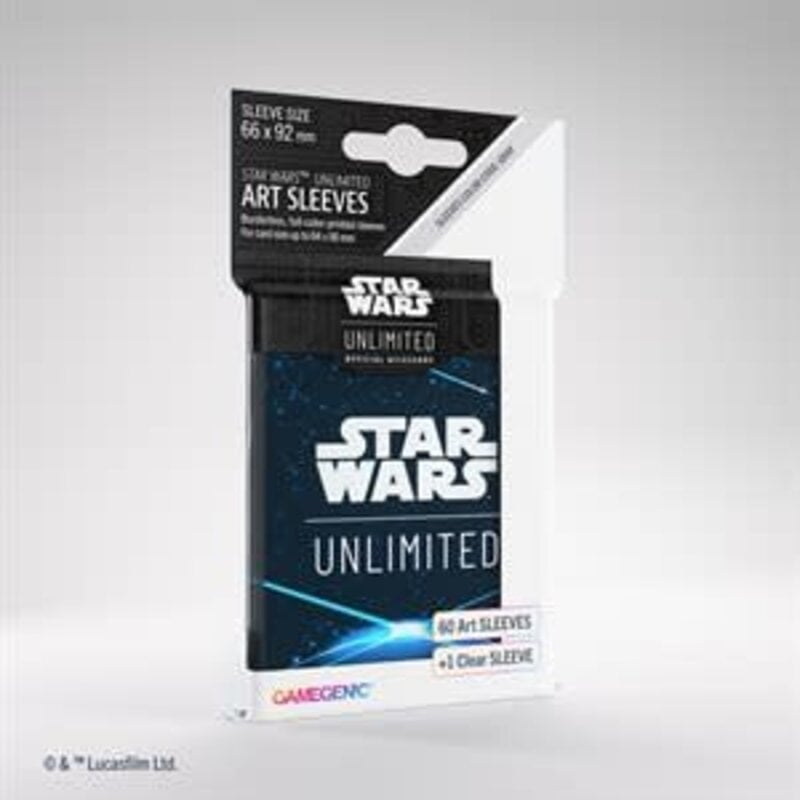 Gamegenic Star Wars Unlimited Art Sleeves Space Blue
