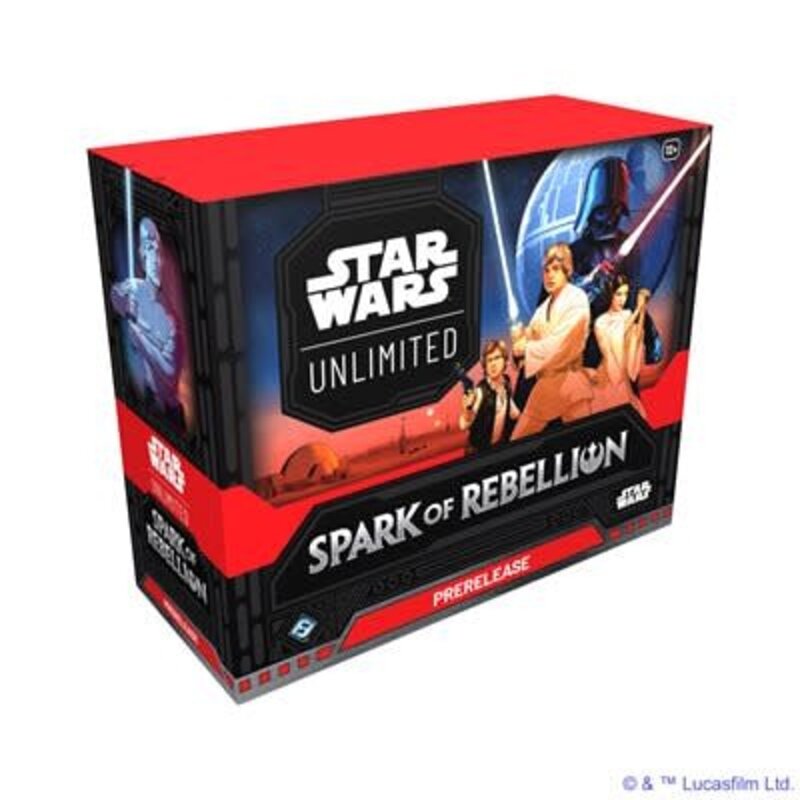 Fantasy Flight Games Star Wars Unlimited - Spark of Rebellion Prerelease Box (ENG)